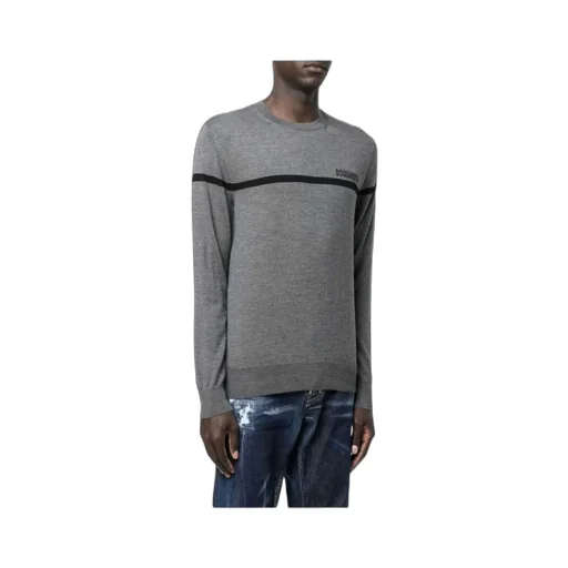 Logo-Embroidered Crewneck Pullover