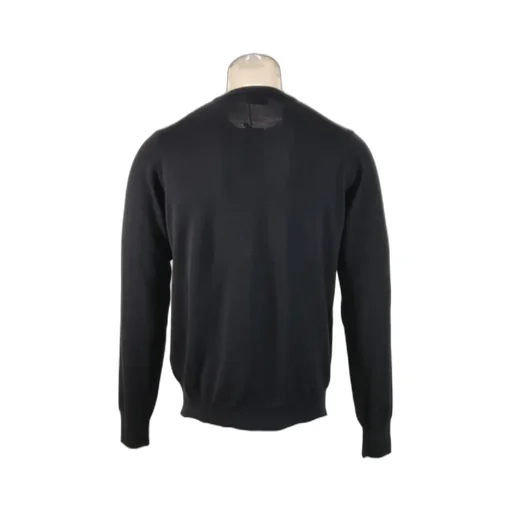 Round-Collar And Long-Sleeved Sweater