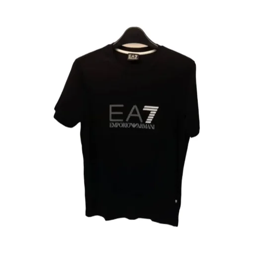 Logo Round Collar Short-Sleeved T-Shirt