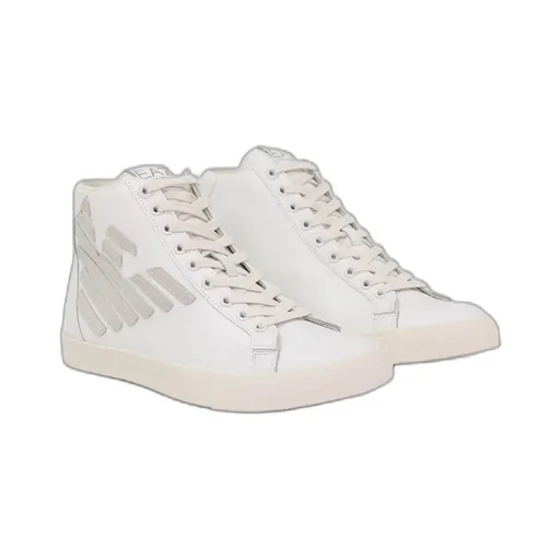 High-Top Lace-Up Casual Sneakers