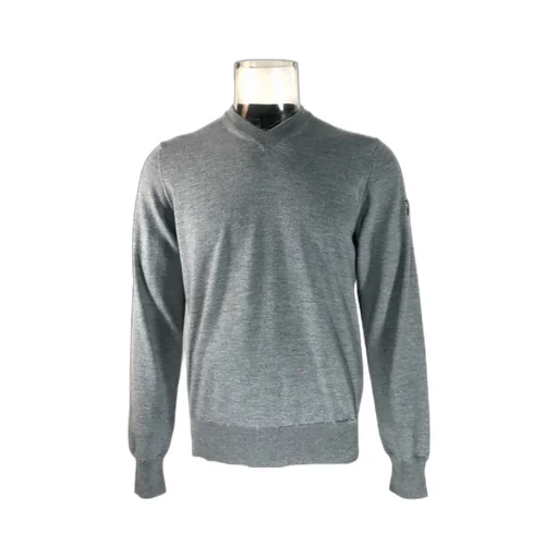 V-Neck Long-Sleeved Sweater