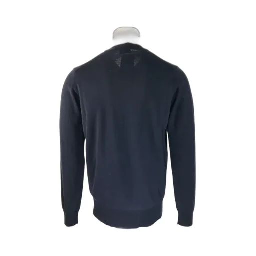 Small V-Neck Long-Sleeved Sweater