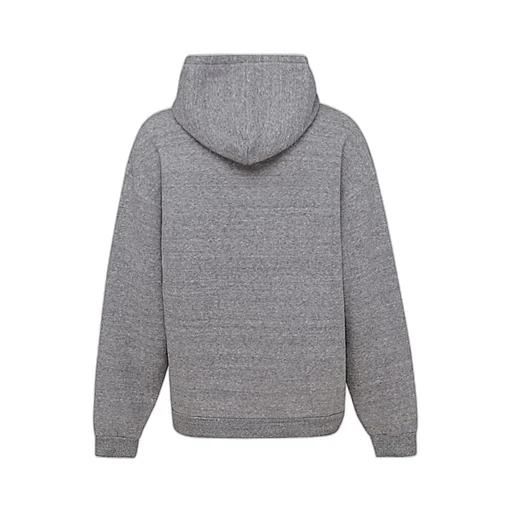 Graphic-Printed Long-Sleeved Hoodie