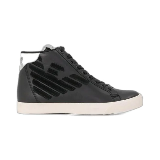 High-Top Lace-Up Casual Sneakers