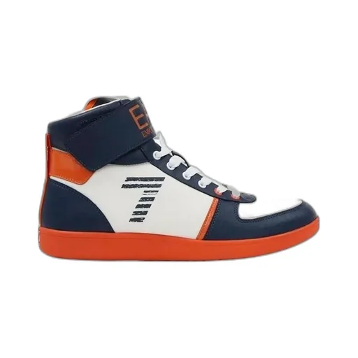 High-Top Lace-Up Casual Sneakers