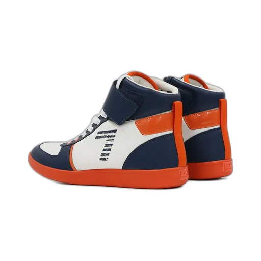 High-Top Lace-Up Casual Sneakers