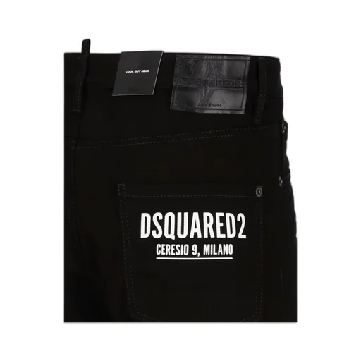 Rear Logo-Print Skinny Jeans