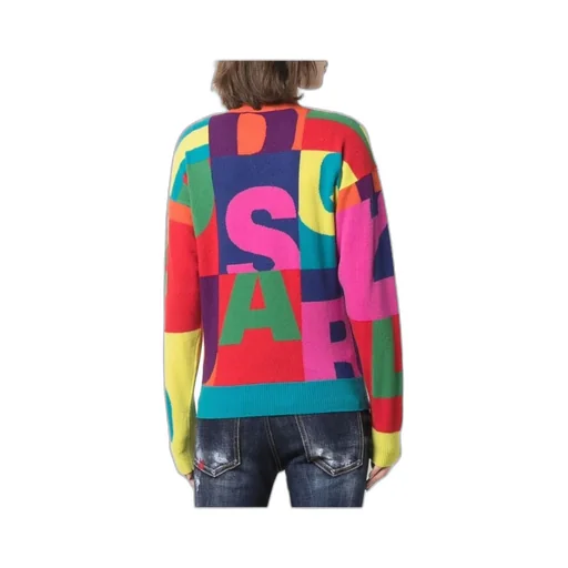 Logo Intarsia Knitted Jumper