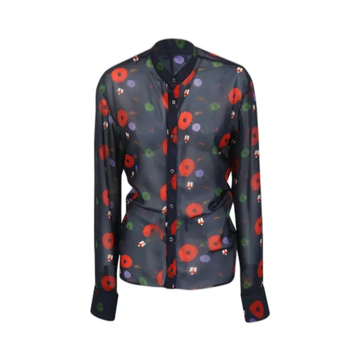Floral Printed Buttoned Shirt