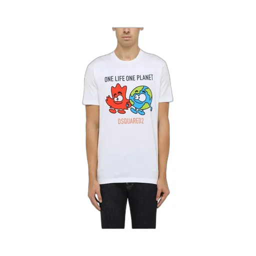 Logo Printed Crewneck T-Shirt