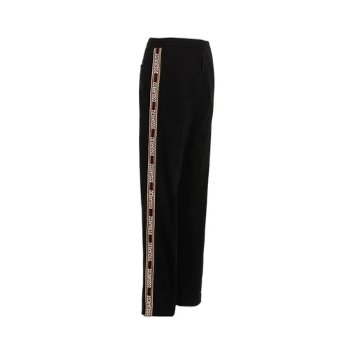 Logo-Tape Elasticated Waist Track Pants