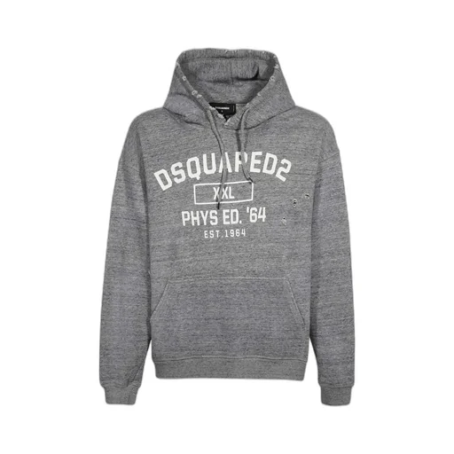 Distressed Drawstring Hoodie