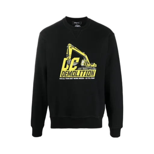 Graphic-Print Cotton Sweatshirt