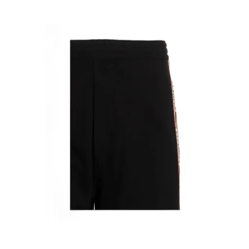 Logo-Tape Elasticated Waist Track Pants