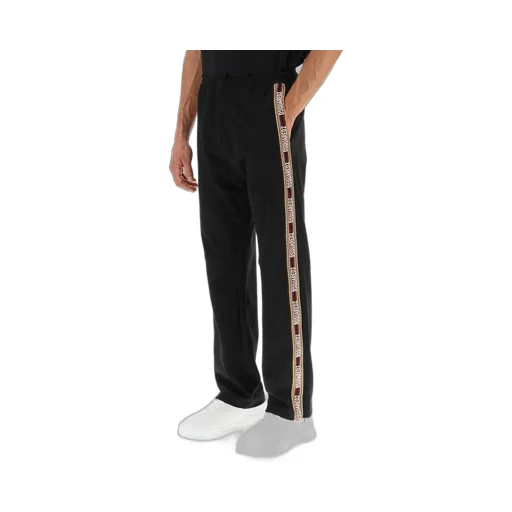 Logo-Tape Elasticated Waist Track Pants