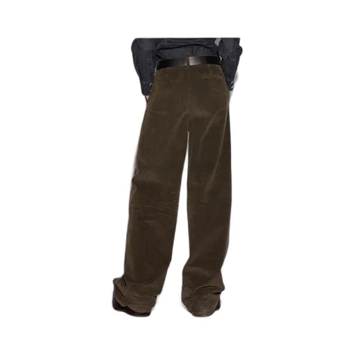 Baggy Cut Corduroy Trousers