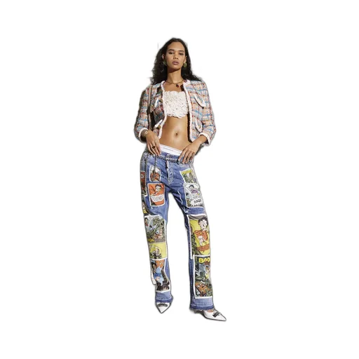 Betty Boop Patch Jeans