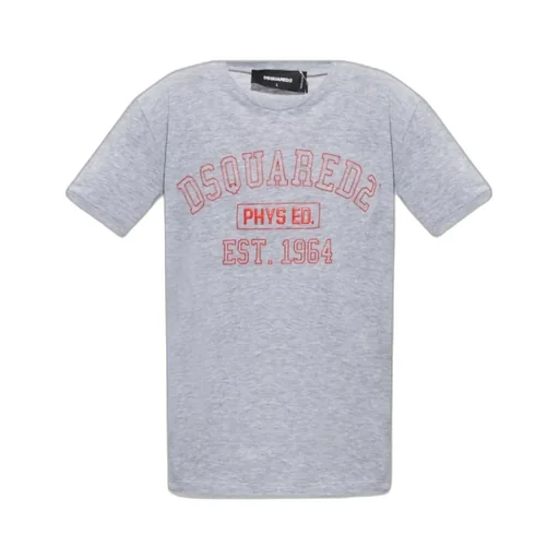Logo Print Crew Neck T-Shirt