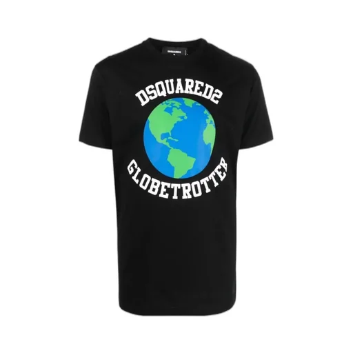 Globetrotter Printed Crewneck T-Shirt