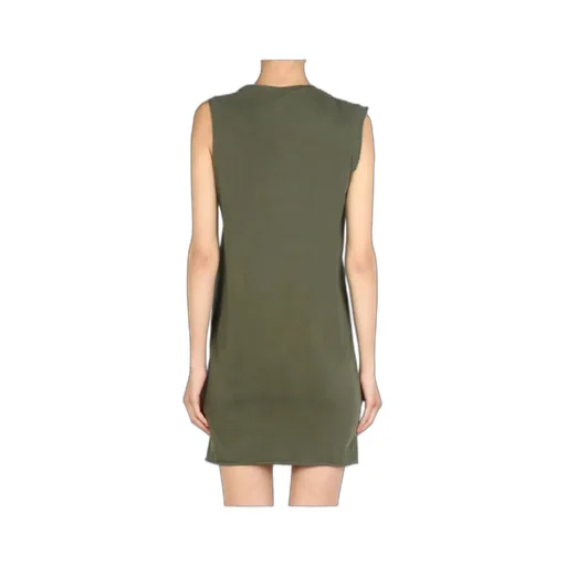 Crewneck Sleeveless Mini Dress