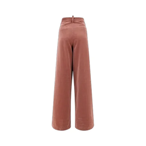 Baggy Cut Velvet Trousers