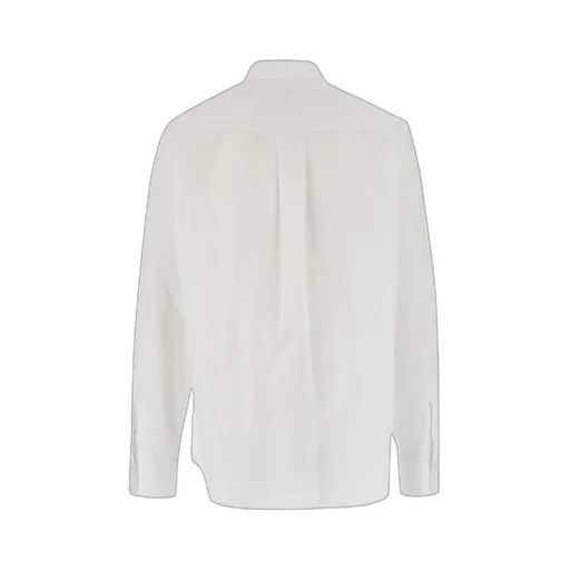 Logo Printed Button-Up Shirt