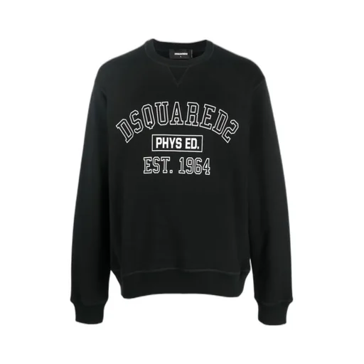 Logo-Print Crew Neck Sweatshirt