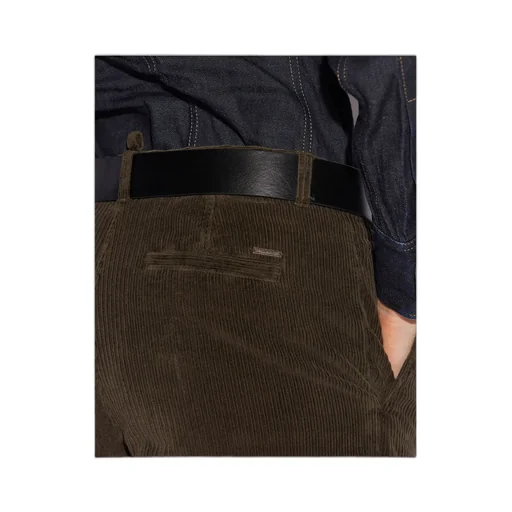 Baggy Cut Corduroy Trousers