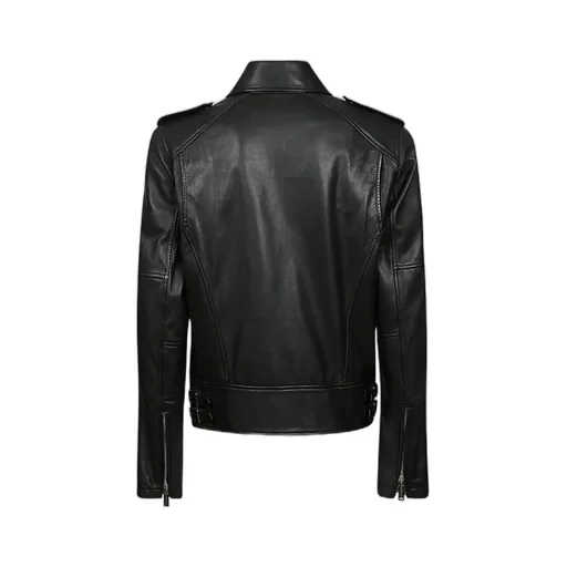 Zipped Biker Jacket