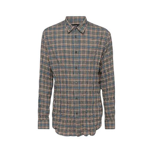 Checked Buttoned Shirt