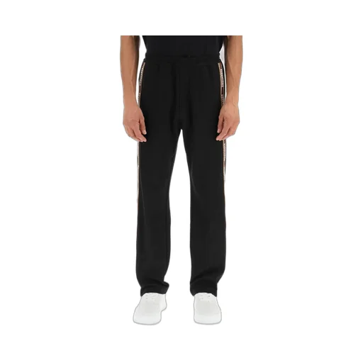 Logo-Tape Elasticated Waist Track Pants