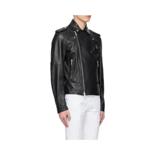 Zipped Biker Jacket