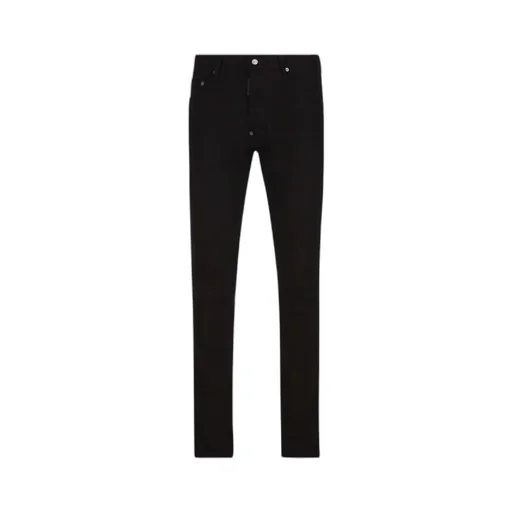 Rear Logo-Print Skinny Jeans
