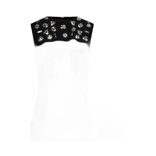 Embellished Cut-Out Dress