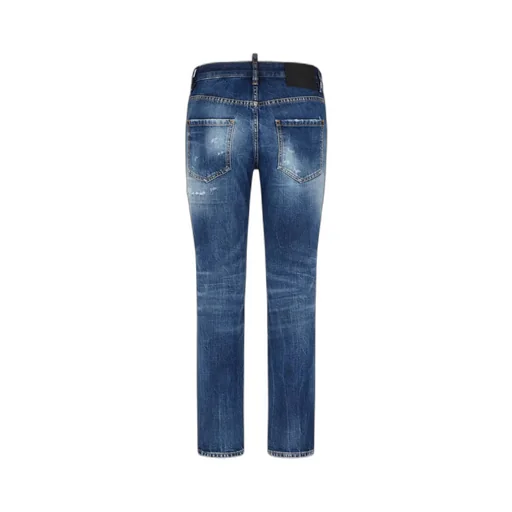 Distressed Cropped Jeans
