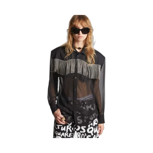 Fringed Long-Sleeved Shirt