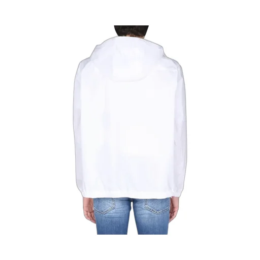 Logo Printed Zipped Jacket