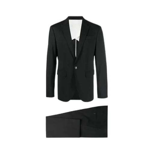 Single-Breasted Two-Piece Tailored Suit