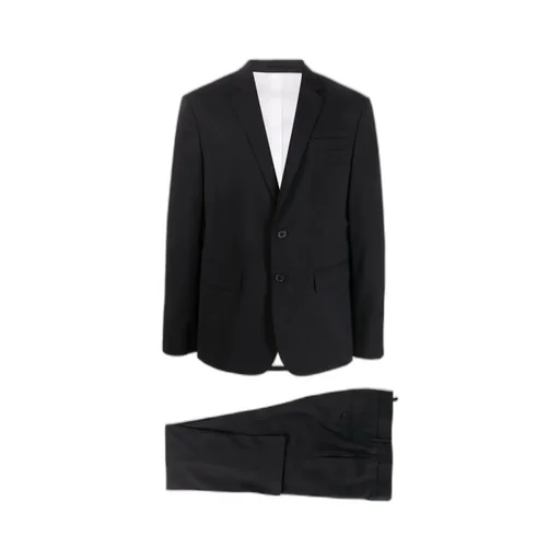 Single-Breasted Two-Piece Tailored Suit