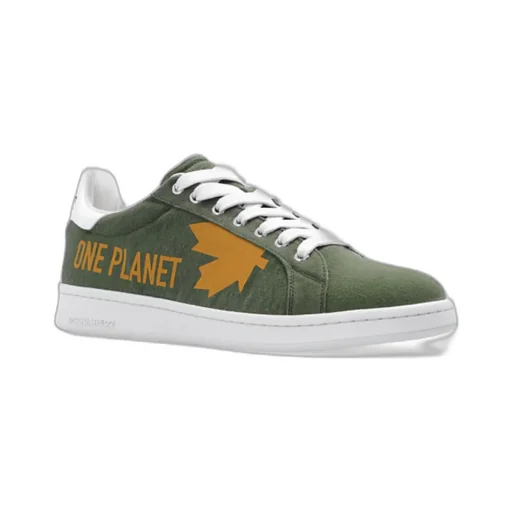 Boxer Leaf-Graphic Low-Top Sneakers