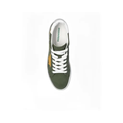 Boxer Leaf-Graphic Low-Top Sneakers