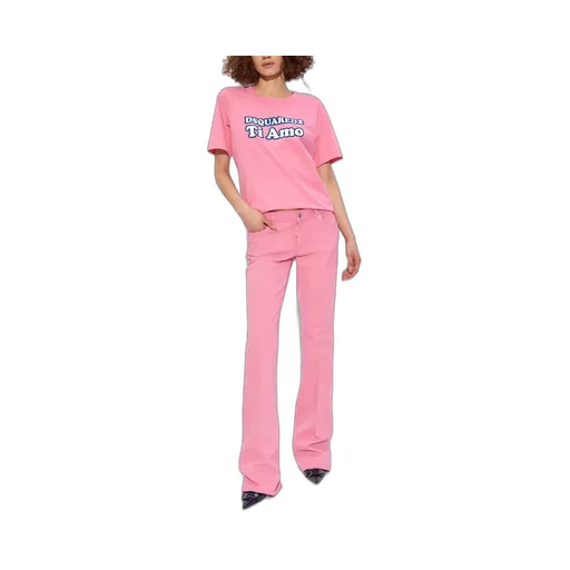 Medium Waist Flared Jeans