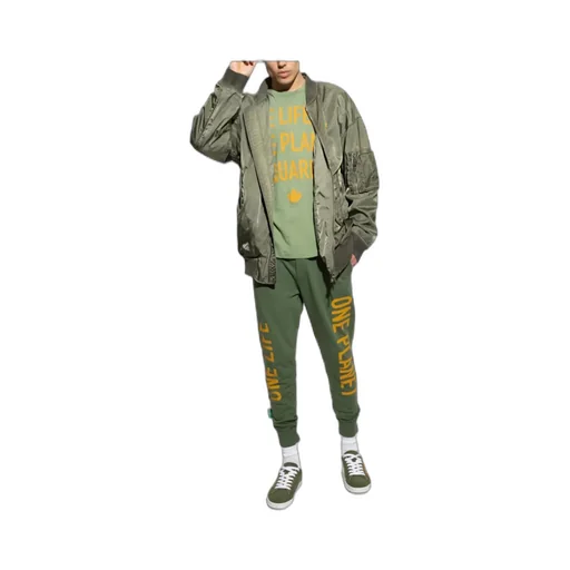 Boxer Leaf-Graphic Low-Top Sneakers