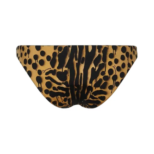 Animal-Print Bikini Bottom