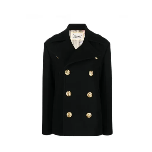 Double-Breasted Coat