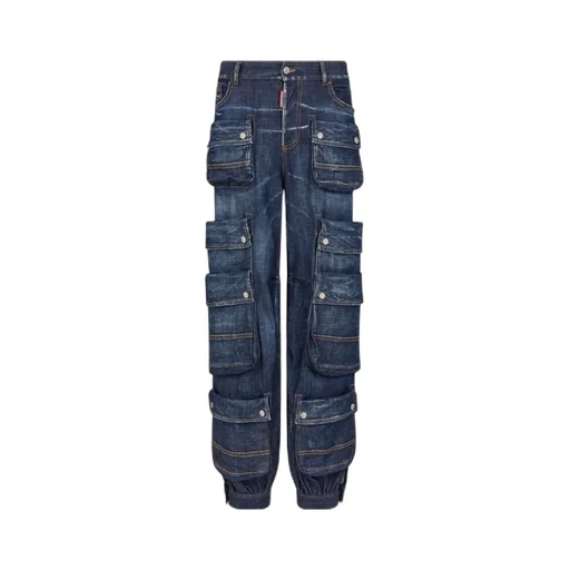 Baggy Fit Cargo Jeans