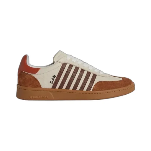 Round Toe Low-Top Sneakers