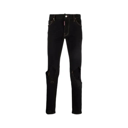 Distressed-Effect Jeans