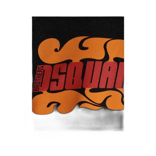 Logo Printed Drawstring Hoodie