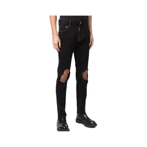Distressed-Effect Jeans